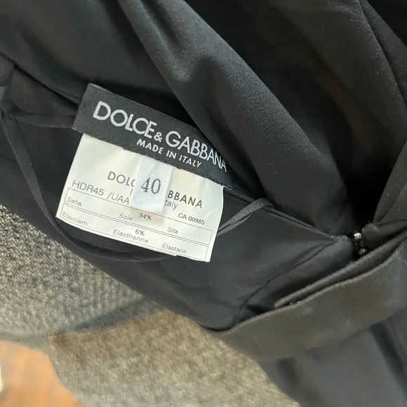 Dolce and Gabbana silk sheath dress - Picture 3 of 5